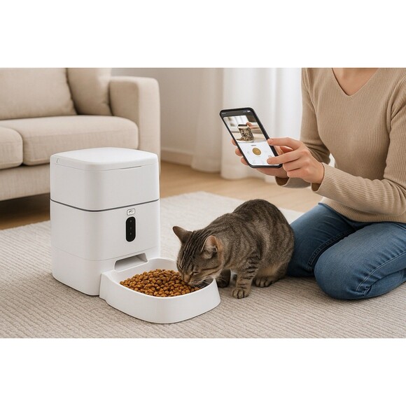 Smart Automatic Cat Feeder - Picture 3 of 5